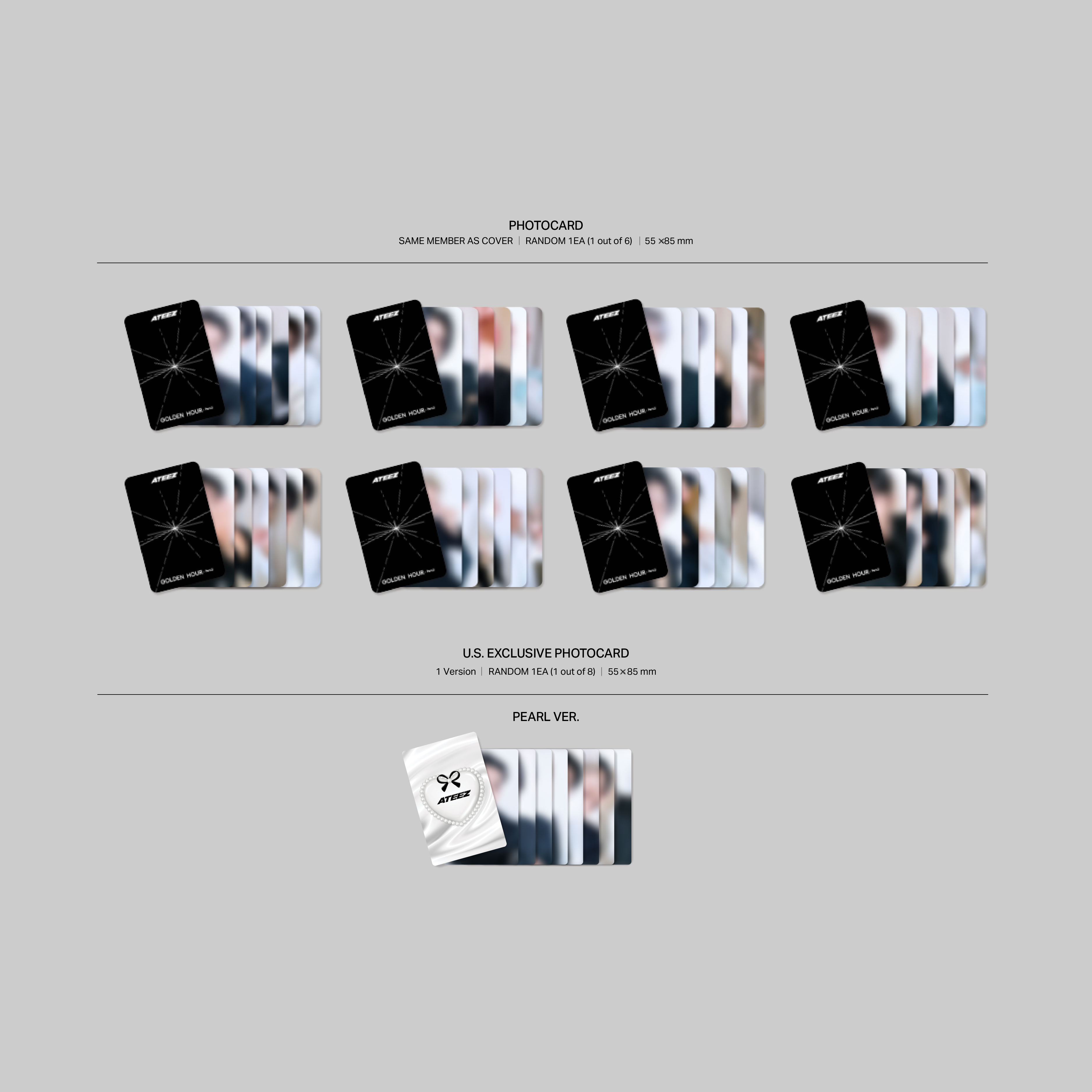 ATEEZ GOLDEN HOUR : Part.2 3形態 15枚 新品 ATEEZ - GOLDEN HOUR : PART.2 - Digipak CD - Walmart.com