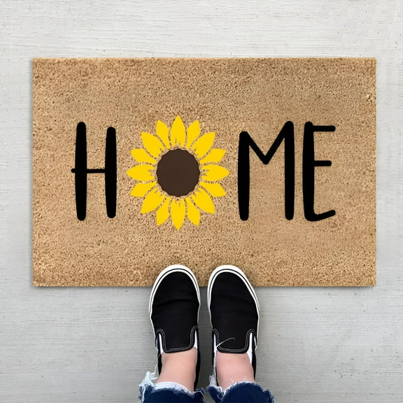 ACDANC 16x24" Summer Floor Mats Flower Doormat Floor Mats for House Door Mats Outdoor Indoor Mats for Entryway Outside Door Mats for Front Door Waterproof Mat Door Rugs for Entryway Indoor