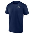 thumbnail image 2 of Men's Fanatics Navy Team USA Dreams Are Made Here T-Shirt, 2 of 3
