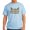 Light Blue, variant on - Moose Paddy T Shirt - Men's Classic Cotton T-Shirts