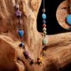 thumbnail image 2 of 19 cuentas de piedra volcánica de 20 x 20 x 7 mm, bolas redondas de colores, colgantes para pulseras, pendientes y joyería (colores variados), 2 of 6