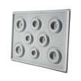 thumbnail image 1 of Grey 10.2 X 13.7 X 0.6" Beading Design Tray, Mini Bead Design Board, For DIY Craft Organizer, 1 of 8