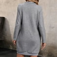 thumbnail image 7 of WJHWSX Womens Fall Dresses,Casual Dresses for Women,Fall Dresses for Women 2025,Long Sleeve,Pockets,Comfort Fit,Solid,XL, 7 of 7