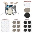 thumbnail image 3 of 18Pcs Drum Dampeners Gel Pads Silicone Drum Silencers 3 Colors Drum Dampening Pads Drum Mute Pads f, 3 of 5