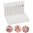 thumbnail image 2 of 10PCS Foret à Ongles Ensemble Professionnel Assorti Manucure Foret Outil d'Art d'Ongle, 2 of 6