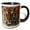 Black/White, variant on 3drose, Bengal Tiger, Louisville Zoo, Louisville, Kentucky - Us18 Aje0301 - Adam Jones, 15oz Two-tone Blue Mug