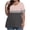 Gray, variant on Pohista Women's Tops V Neck T Shirts for Women Cotton Women's Blouses Dressy Casual Short Sleeve Tops for Women Short Length reorder items previously ordered