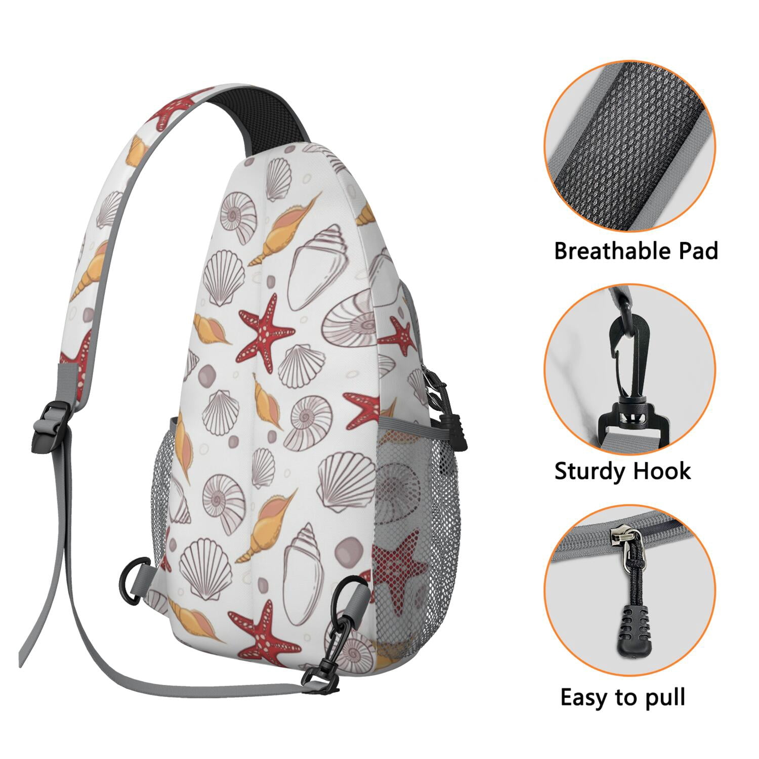 Anchor Crossbody Bag for Men & Women - Vintage Ocean Inspired Anti-Theft Shoulder Backpack - Spacious & Organized Travel-Ready Bag for Biking, Climbing