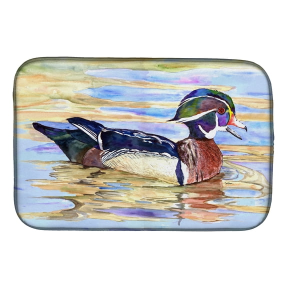Wood Duck Dish Drying Mat