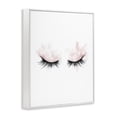thumbnail image 4 of Pastel Pink Makeup & Lashes White Framed Giclee Art, design by Christine Simpson Art, 4 of 9