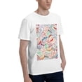 thumbnail image 2 of Bingfone Passport Stamp Men'S Loose Fit Short-Sleeve Pocket T-Shirt, 2 of 7