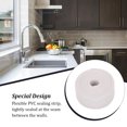 thumbnail image 4 of tredstone 3Pcs Sealing Strip Tape Waterproof Oil-proof Sink Edge Tapes Wall Sticker White 1Set, 4 of 6