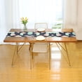 thumbnail image 3 of Yayeee Table Runner 70 inches Long Home Kitchen Dinning Party Decoration, Black Cubes, 3 of 7