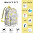 thumbnail image 5 of Gorgeous Sunflower Flowers Backpack with Functional Details, Perfect for College and Office Demands, Comfortable Experience, Merit Gift, 5 of 5