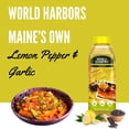 thumbnail image 5 of World Harbors Maine's Own Lemon Pepper & Garlic Sauce & Marinade 16 Oz Squeeze (Pack of 6), 5 of 5