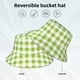 thumbnail image 2 of Balery White Green Plaid Sombreros para el sol para hombre y mujer, sombrero de pescador con UPF 50+, 2 of 6