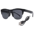 thumbnail image 1 of Nuevas Gafas de Sol Inteligentes Bluetooth V5.3 Llamadas Auriculares para Deportes Al Aire Libre HIFI TecnologíA Negra Anti-Touch UV, 1 of 5