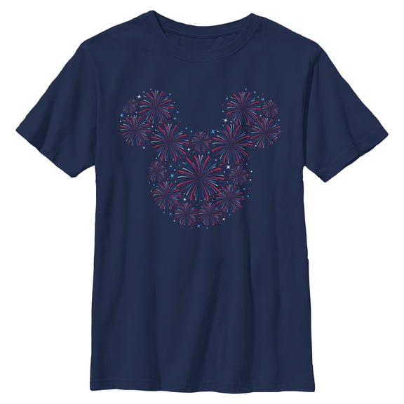 Boys Mickey & Friends Fireworks Logo T Shirt