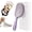 Purple, variant on Peel Brush, Peel Hair Brush, Self-Cleaning Hair Brush with Peel-Off Liner, Easy Clean Design, Gentle Scalp Massage, Curved Vented Detangler Brush, Lightweight Ergonomic Handle (Purple)
