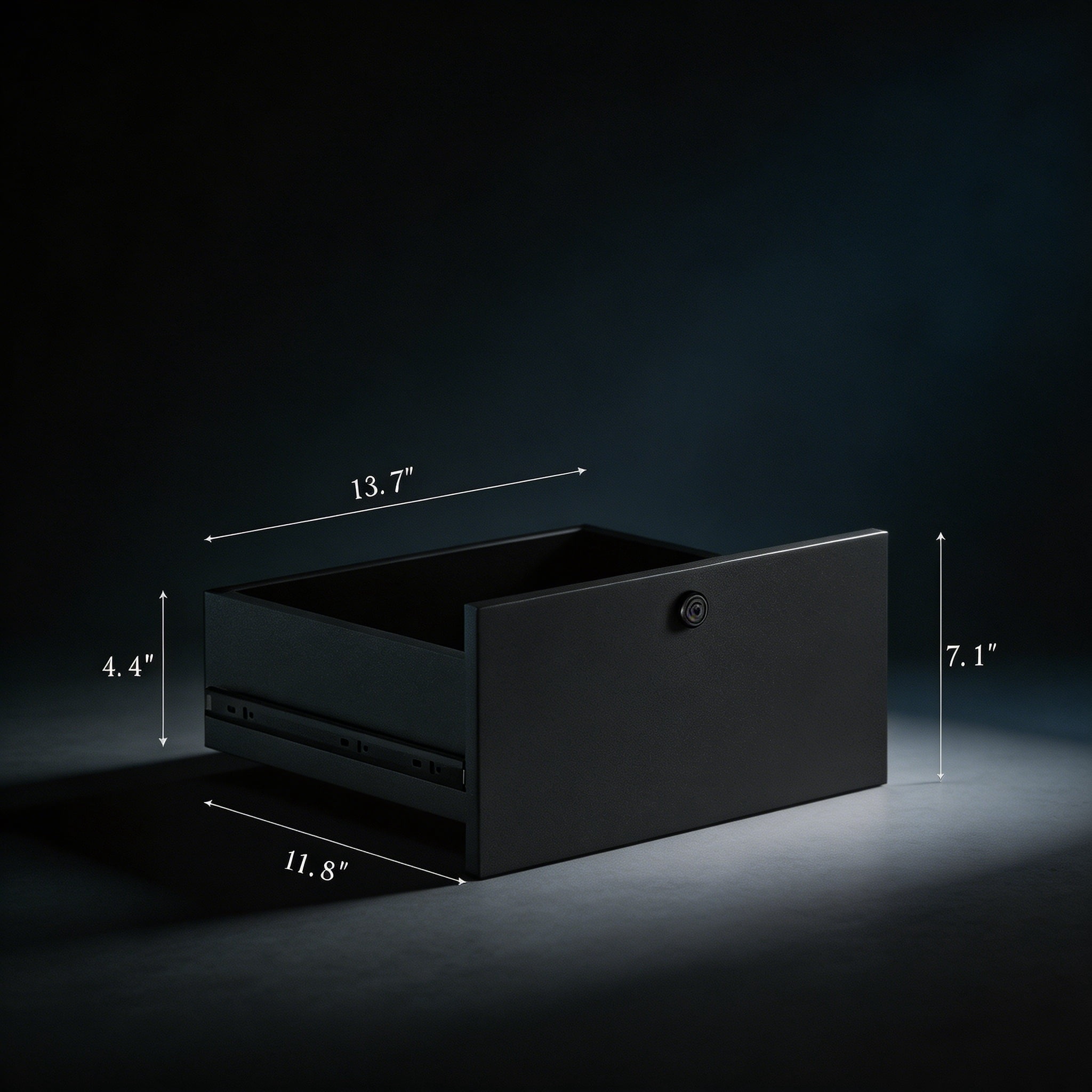 ANPPORT Nightstands Set of 2 with Charging Station and Night Light for Bedroom