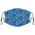 thumbnail image 1 of Cute Airedale Terrier Dog Graphic Printed Cloth Face Masks Reusable Washable Adjustable for Child (5 PCS), 1 of 1