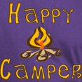 thumbnail image 3 of CafePress - Happy Camper Dark T Shirt - Men's Classic Graphic Cotton T-Shirt, 3 of 4