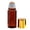 Green, variant on Pack of 1 Large 50ml Brown Glass Roll On Bottle with Natural Roller, Refillable Empty Container for Oils and Cosmetics, Red, 5.91 Inch Height, 1 Count