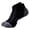 Black, variant on Men's Low Cut Athletic Ankle Socks – Breathable Mesh Basketball Socks with Moisture Wicking, Reinforced Heel Toe & Arch Support Sports Training Socks Blue,One Size