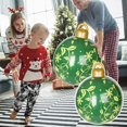 thumbnail image 4 of Giant Inflatable Christmas Ball,24Inch Inflatable Decorated Ball for DIY Home Christmas New Year Festive Decorations, 4 of 4