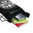thumbnail image 4 of Supergirl TV Series DEO Department of Extranormal Operations Emblem Drawstring Backpack Sports Bag Sackpack 17" x 13", Perfect for Gym, Yoga or Practice, 4 of 5