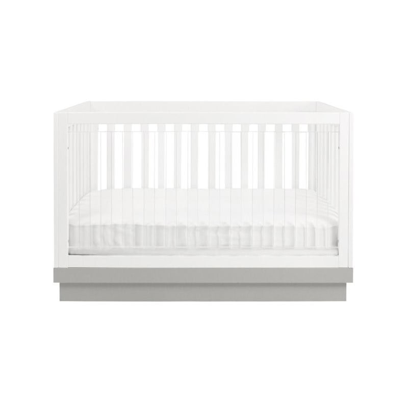 Babyletto Acrylic Harlow 3 In 1 Convertible Crib With Toddler Rail