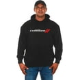 thumbnail image 2 of JH Design Men's Dodge Charger 2-Sided Pullover Hoodie Collage Logos Design, 2 of 6