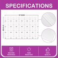 thumbnail image 4 of White Arrow Placemats Set of 4 18"x12" Arrow Hunting Table Place Mats, for Decor Wild Decor Placemat for Kitchen Dining Table Decor Indoor Outdoor Cute, 4 of 4