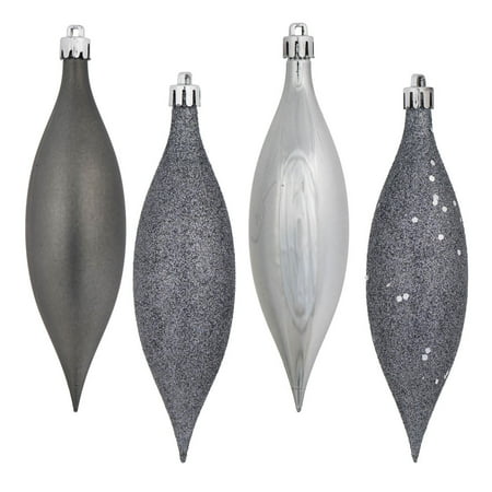 Pewter Christmas Decorations - Vickerman 480465 - 5.5
