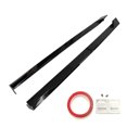 thumbnail image 5 of IKON MOTORSPORTS, Side Skirts Compatible With 2022-2025 Honda Civic 11th Gen Sedan & Hatchback, PP Rocker Panels 4PCS, 5 of 9