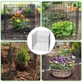 thumbnail image 4 of 12 Sheet Small Wire Plant Protectors with Nylon tie Plant Protector 12” Garden Wire Plant Mesh U-Shaped Garden Stakes for Plants, Vegetables and Shrubs (12)$$Garden & Patio, 4 of 7
