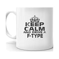 thumbnail image 2 of JAGUAR F-TYPE Keep Calm and Drive Coffee Tea Ceramic Mug Office Work Cup Gift 15 oz, 2 of 3