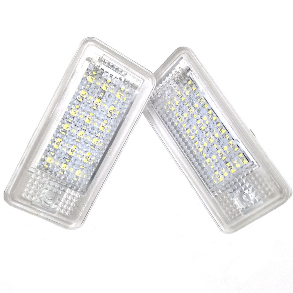 Nikauto Automotive LED License Plate Light for Audi A3 S3 A4 S4 A6 C6 A8 S8 Q7 RS4 RS6