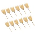 thumbnail image 2 of 12 Piezas De Trigo Artificial Lamentable Elegante Para Decoraciones De Envoltura De Regalos De Tarjetas De Boda Soledad Flores artificiales de trigo, 2 of 8