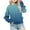 Blue, variant on Shirt For Baby Winter Girls Crewneck Oversized Sweatshirt Kids Fashion Long Sleeve Pullover Tops 1-12 Years Girls Oversized Sweatshirt Green 2-3T