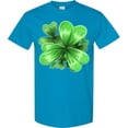 thumbnail image 3 of Inktastic Painted Clover Patch Shamrocks for St. Patricks Day T-Shirt, 3 of 5