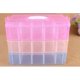 thumbnail image 1 of Washi Tape Box Organizer Storage Color Mixing,Divider Closet Container,with 30 Adjustable Compartments,Clear,Masking Tape Desktop Tape DIY Sticker Rol, 1 of 4