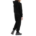 thumbnail image 3 of hirigin Matching Family Jumpsuit, Solid Long Sleeve Zipper Hooded One-Piece Romper Parent-Child Clothes for Autumn Winter, 3 of 9