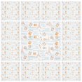 thumbnail image 4 of Oil Proof Wraps Sandwich Wraps for Storage Food 100Pcs Multi Color Paper, 4 of 4