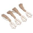 thumbnail image 3 of Table Napkin RingNapkin Ring Decorative Elegant Wood Beads Napkin Rings Table Napkin Holder Ring Solid Performance, 3 of 5