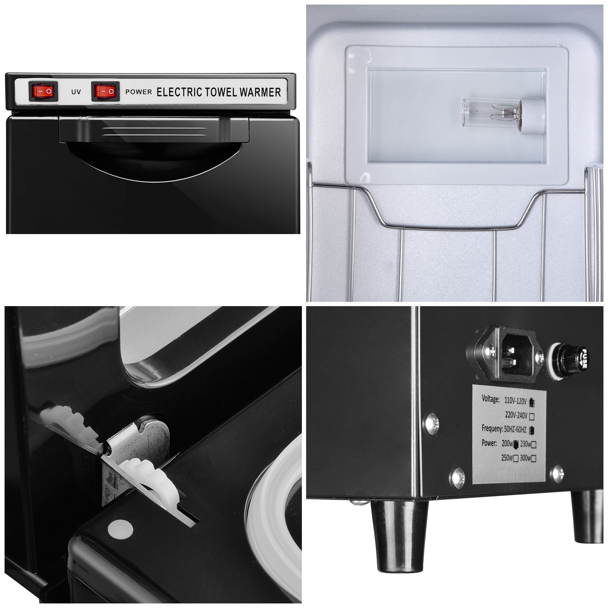 Yescom 5L Mini Towel Warmer Hot Cabinet Aluminum Chamber Beauty Facial Home  Health Care - Walmart.com