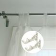 thumbnail image 3 of piezas de soportes para barras de cortina, ganchos para colgar cortinas, soportes para barras, aleación de aluminio ABS, 3 of 6