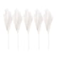 thumbnail image 1 of 5 piezas de hierba de la pampa artificial de 70 cm de altura, flor artificial pomposa para bodas y fiestas DIY blanco, 1 of 8