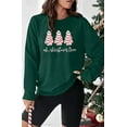 thumbnail image 3 of ALLTB Christmas Vacation Sweatshirt Women Cute Cake Graphic Sweater Shirts Xmas Holiday Pullover Winter Long Sleeve Tops, 3 of 6