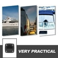 thumbnail image 3 of NICEXMAS 3Pcs Boat Hatch Latch Plastic Black Minimalist Marine Use for RV Owners, 3 of 6